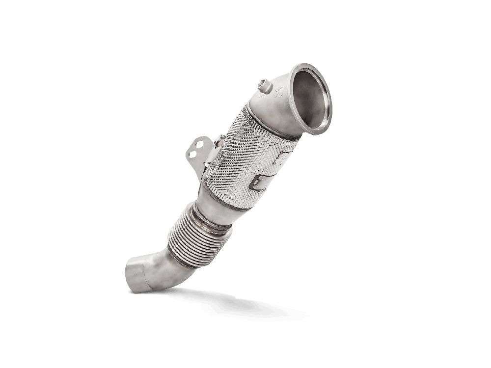Akrapovic Downpipe w Cat (SS) for BMW M40i / Toyota Supra for Non OPF - ModsDirect
