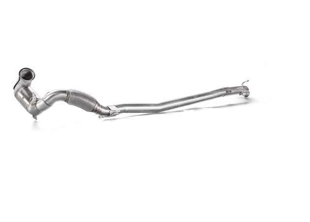 Akrapovic Downpipe / Link Pipe (SS) for VW Golf R (Mk7) / Audi S3 (8V) - ModsDirect