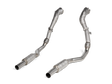 Akrapovic Downpipe / Link Pipe Set (SS) for Audi C8 RS6 / RS7 - ModsDirect