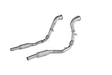 Akrapovic Downpipe / Link Pipe Set (SS) for Audi RS Q8 - ModsDirect