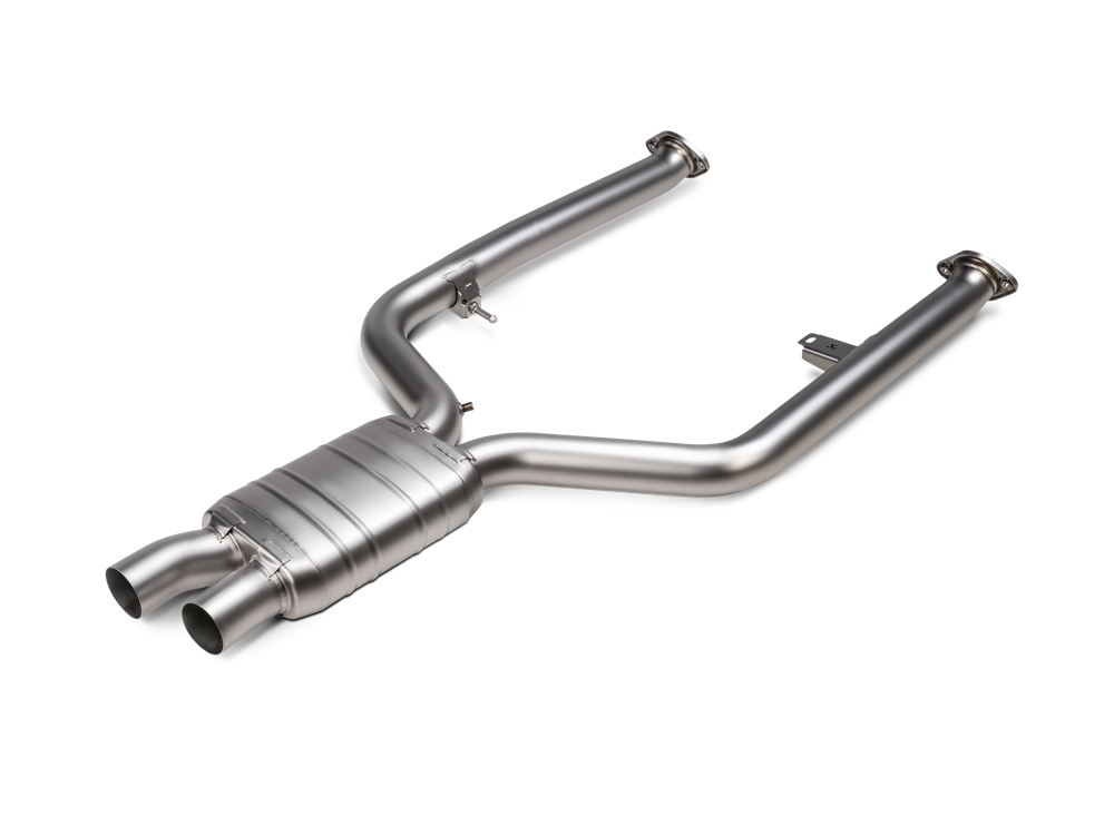 Akrapovic Evolution Link Pipe Set (Titanium) for BMW G8X M3/M4 - ModsDirect
