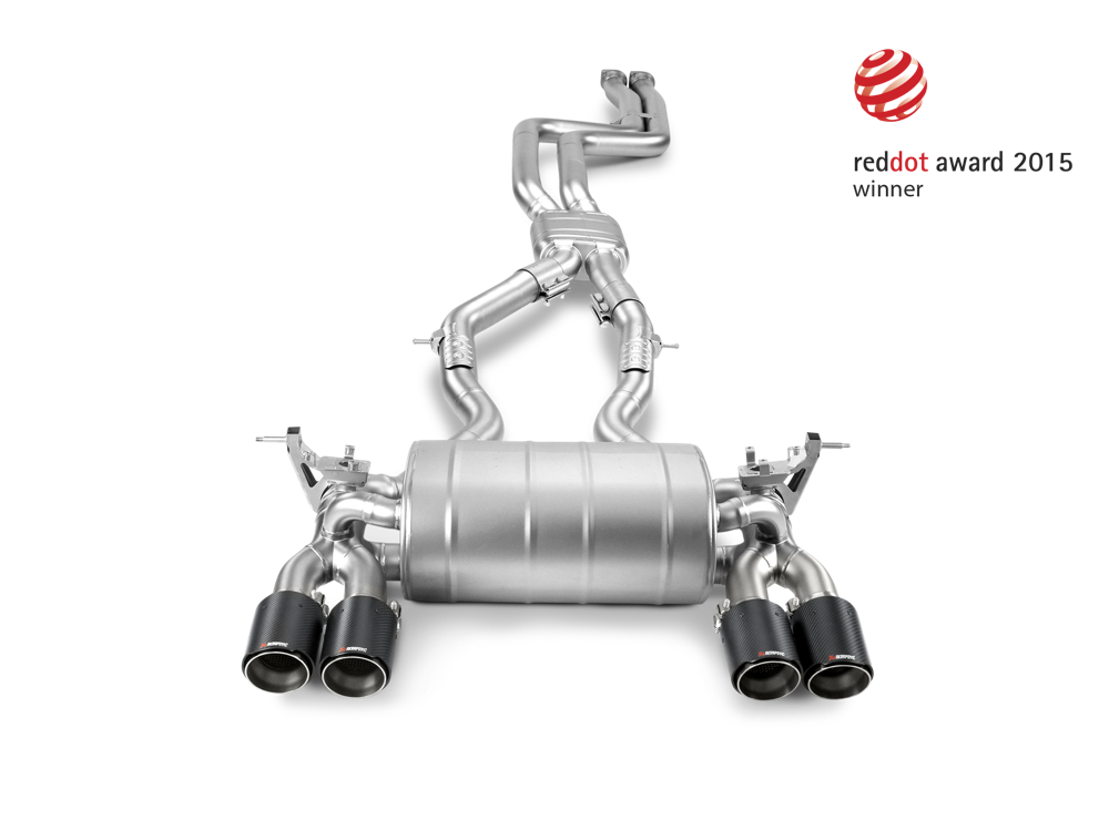 Akrapovic Link Pipe Set (Titanium) for M3 (F80) and M4 (F82) - ModsDirect