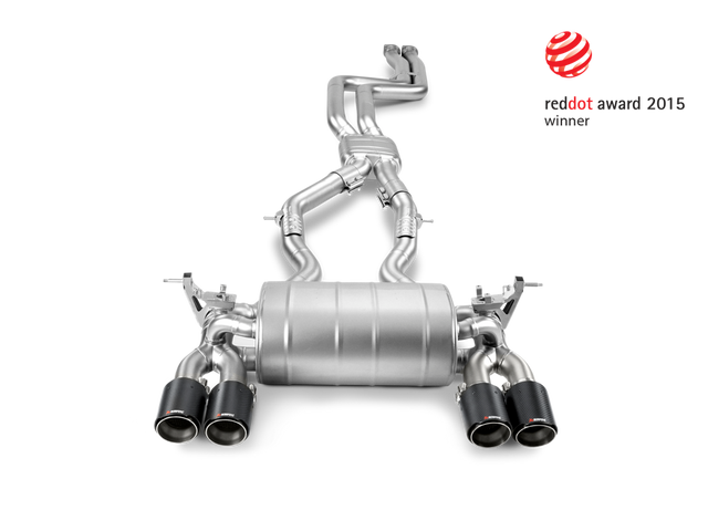 Akrapovic Link Pipe Set (Titanium) for M3 (F80) and M4 (F82) - ModsDirect
