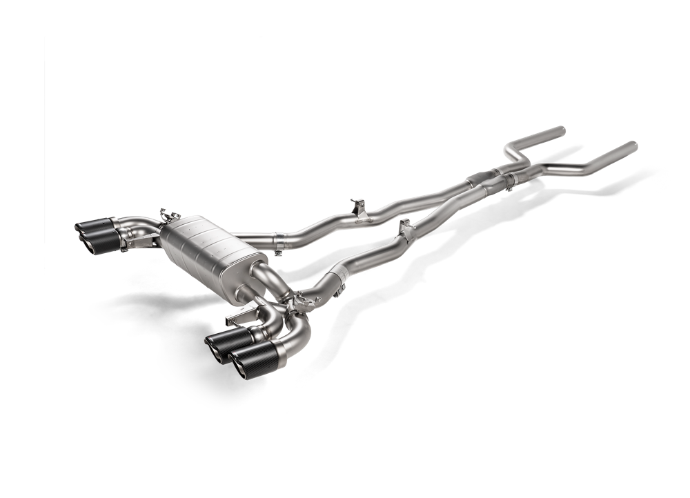 Akrapovic Evolution Link Pipe Set (Titanium) for OPF BMW F90 M5 / M5 Competition - ModsDirect