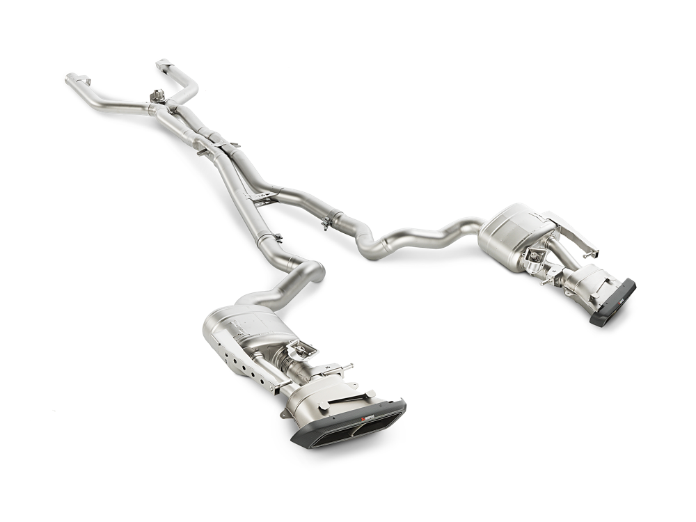 Akrapovic Evolution Link Pipe Set (Titanium) for Mercedes C63 (C205/S205/W205) - ModsDirect