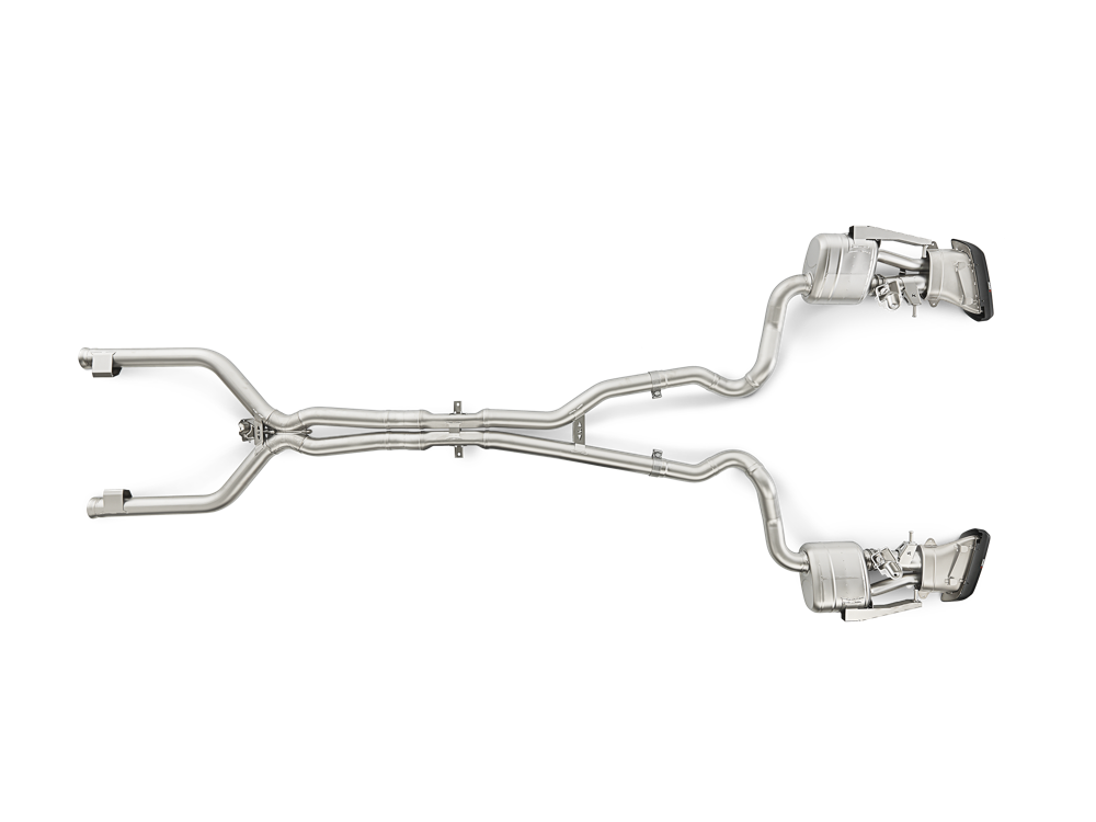 Akrapovic Evolution Link Pipe Set (Titanium) for Mercedes C63 (C205/S205/W205) - ModsDirect