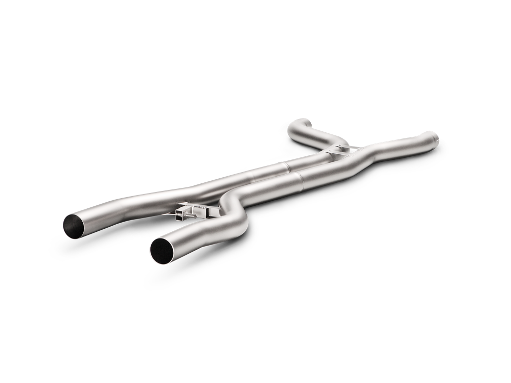 Akrapovic Evolution Link Pipe Set (Titanium) for Porsche Cayenne GTS/Turbo (958 FL) - ModsDirect