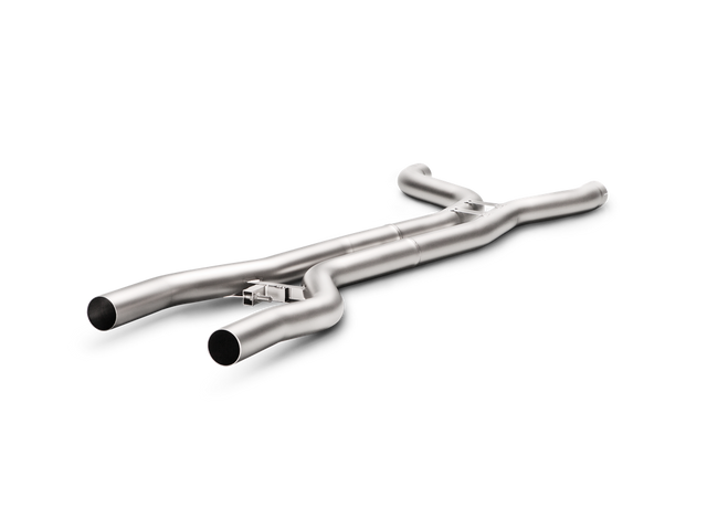 Akrapovic Evolution Link Pipe Set (Titanium) for Porsche Cayenne GTS/Turbo (958 FL) - ModsDirect