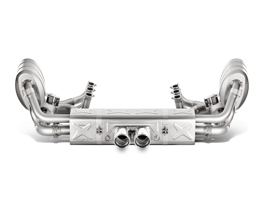Akrapovic Evolution Header Set (Titanium) for Porsche 991.2 GT3/RS - ModsDirect