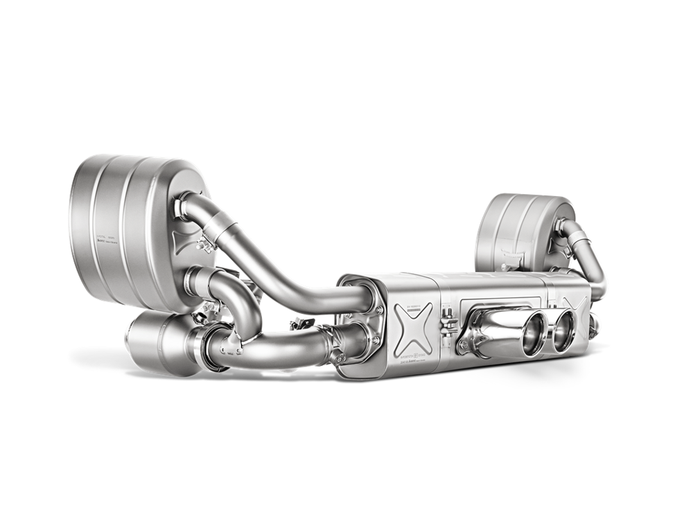 Akrapovic Evolution Header Set (Titanium) for Porsche 991.2 GT3/RS - ModsDirect