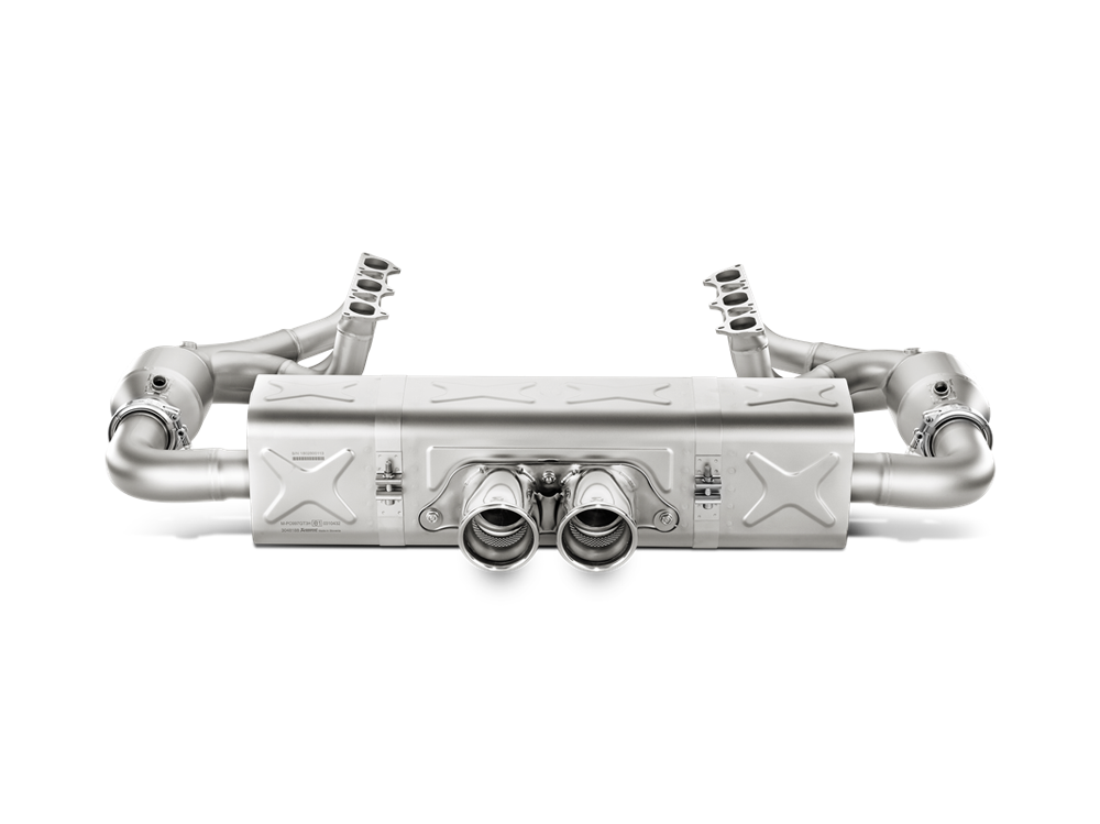 Akrapovic Evolution Race Header Set (Titanium) for Porsche 991.2 GT3/RS - ModsDirect