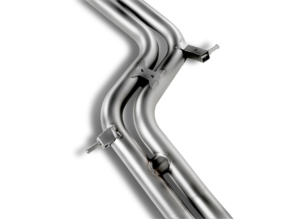 Akrapovic Link Pipe (SS) for Audi 8T S5 Coupe - ModsDirect