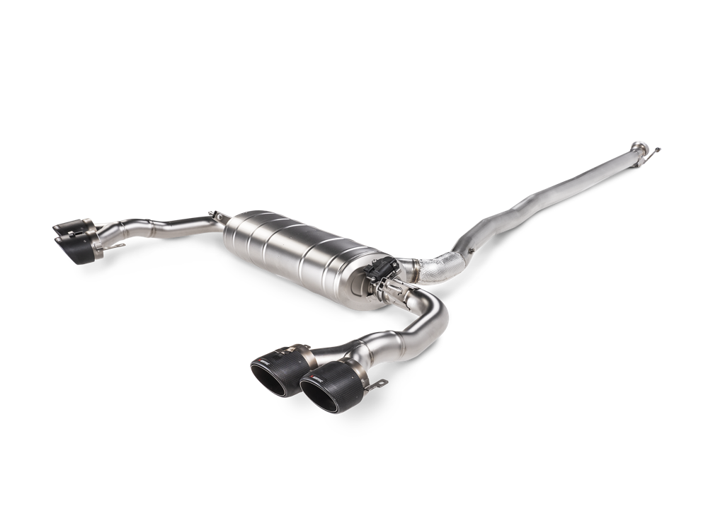 Akrapovic Evolution Link Pipe Set (SS) for Mercedes A45 / CLA45 (W177/C118/X118/H247) - ModsDirect