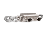 Akrapovic Link Pipe Set w Cat (SS) for 991.2 Carrera - ModsDirect