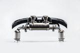 Akrapovic Link Pipe Set w Cat (SS) for 991.2 Carrera - ModsDirect