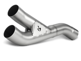 Akrapovic Link Pipe Set (Titanium) for Cayenne Diesel (Not S) - ModsDirect