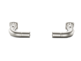 Akrapovic Link Pipe Set w/o Cat (Titanium) for Porsche 911 Turbo/Turbo S (991) - ModsDirect