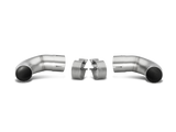 Akrapovic Link Pipe Set (SS) to Mount Tips on Stock Set (SS) for VW Mk6 GTI - ModsDirect