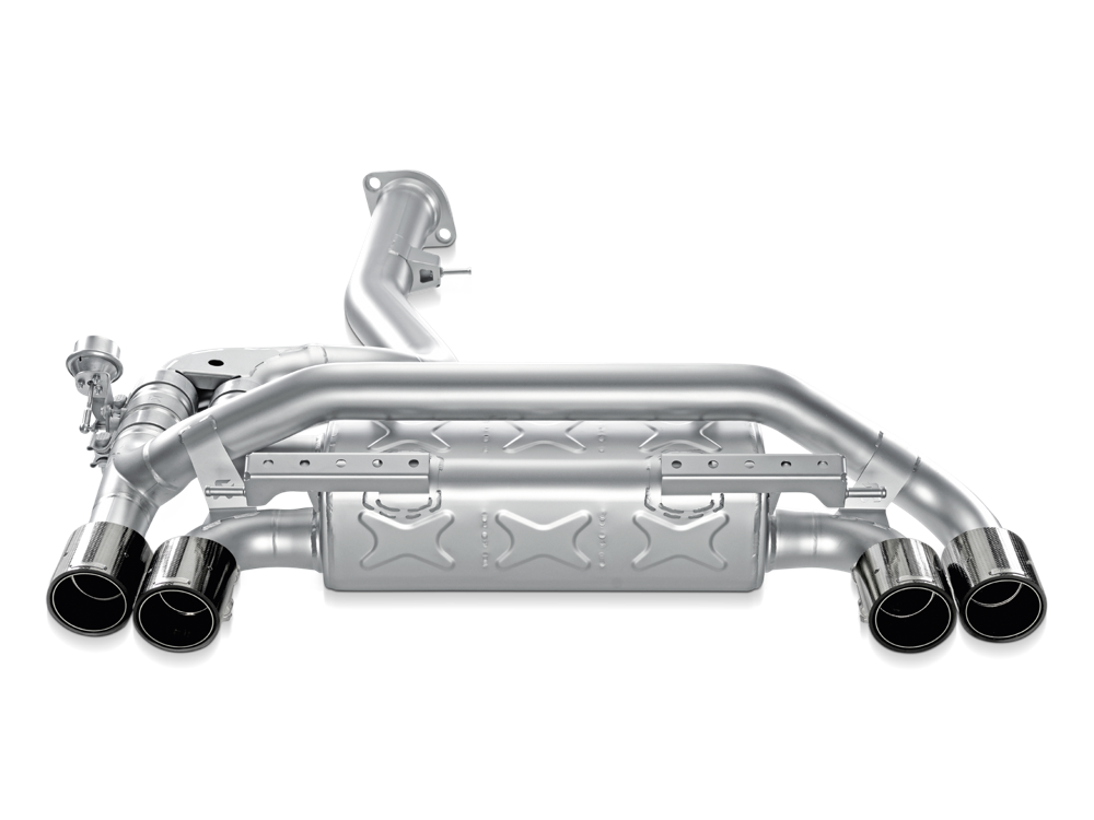 Akrapovic Slip-On Line (Titanium) for BMW 1 Series M Coupe (E82) - ModsDirect