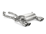 Akrapovic Slip-On Line (Titanium) for BMW M3 / M4 (F80, F82, F83) - ModsDirect
