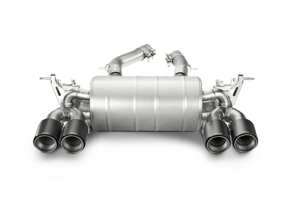 Akrapovic Slip-On Line (Titanium) for BMW M3 / M4 (F80, F82, F83) - ModsDirect