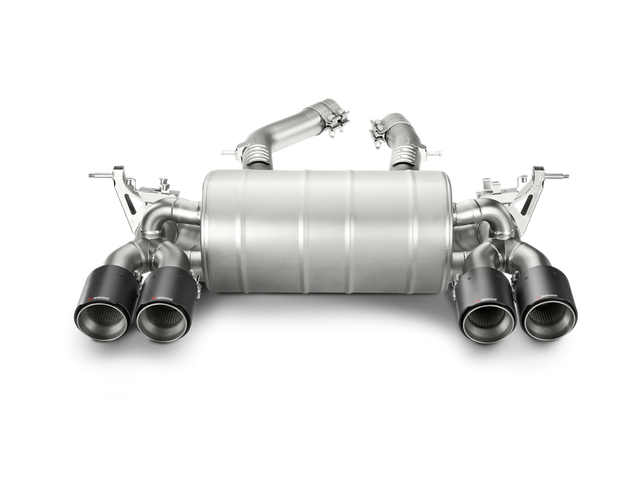 Akrapovic Slip-On Line (Titanium) for BMW M3 / M4 (F80, F82, F83) - ModsDirect
