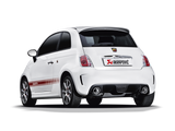 Akrapovic Slip-On Line (SS) for Abarth 500/595 without TailPipes - ModsDirect