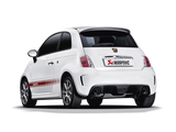 Akrapovic Slip-On Line (SS) for Abarth 500/595 without TailPipes - ModsDirect