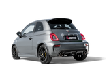 Akrapovic Slip-On Line (SS) for Abarth 595 Comp without TailPipes - ModsDirect