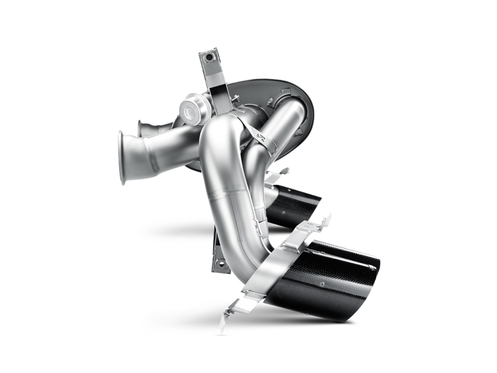 Akrapovic Slip-On Line (Titanium) for Lamborhini Gollardo LP 550-2, 560-4, 570-4 - ModsDirect