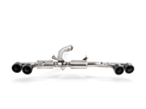 Akrapovic Slip-On Line (Titanium) for Nissan GT-R R35 without Tailpipes - ModsDirect
