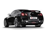 Akrapovic Slip-On Line (Titanium) for Nissan GT-R R35 without Tailpipes - ModsDirect