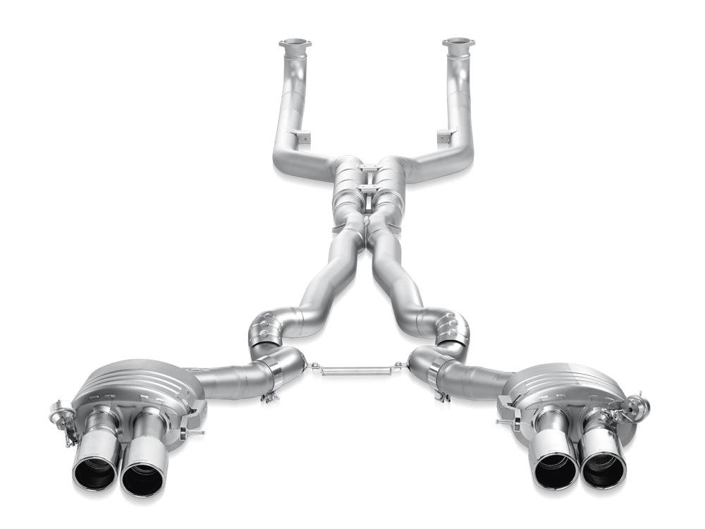 Akrapovic Evolution Line (Titanium) for BMW F06 M6 Gran Coupe - ModsDirect
