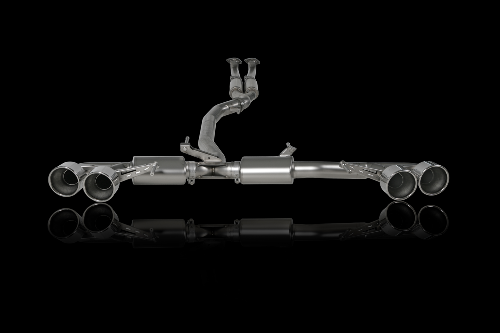 Akrapovic Evolution Line (Titanium) for Nissan GT-R R35 - ModsDirect