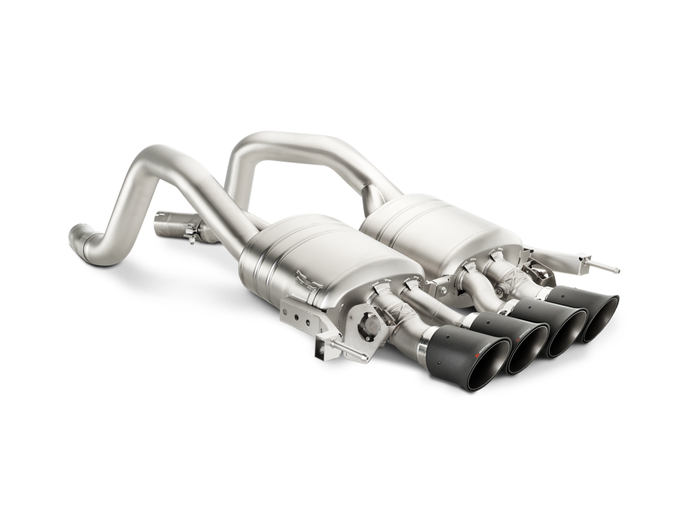 Akrapovic Slip-On Line (Titanium) for Chevrolet Corvette Z06 (C7) - ModsDirect