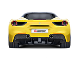 Akrapovic Slip-On Line (Titanium) for Ferrari 488 GTB / 488 Spider - ModsDirect