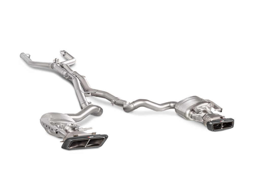 Akrapovic Evolution Line (Titanium) for Mercedes C63 Coupe (C205) - ModsDirect
