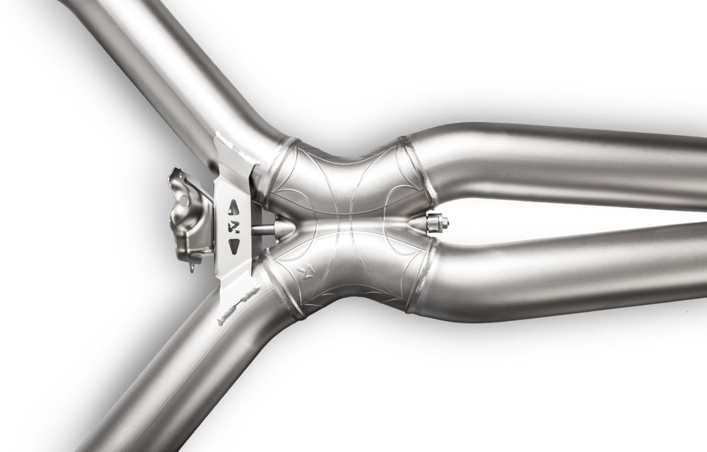 Akrapovic Evolution Line (Titanium) for Mercedes C63 Coupe (C205) - ModsDirect