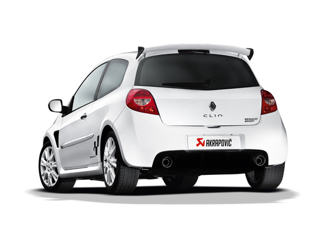 Akrapovic Slip-On Line (SS) for Renault Clio RS200 - ModsDirect