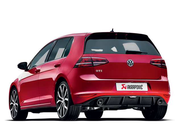 Akrapovic Slip-On Line (Titanium) for MK7 GTI - ModsDirect