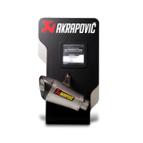 Akrapovic Counter Display with Sample Muffler - ModsDirect