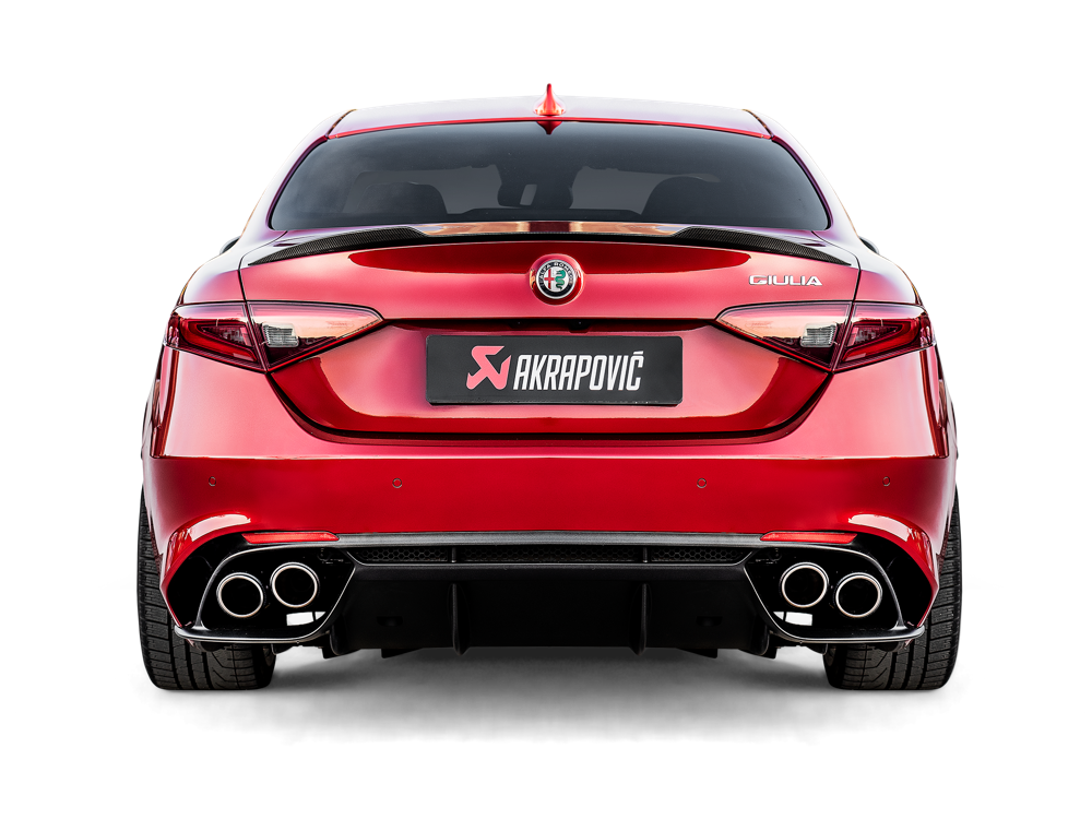 Akrapovic Evolution Line (Titanium) for Alfa Romeo Giulia Quadrifoglio - ModsDirect