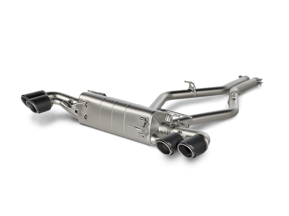 Akrapovic Slip On Line (Titanium) for Alfa Romeo Stelvio Quadrifoglio - ModsDirect