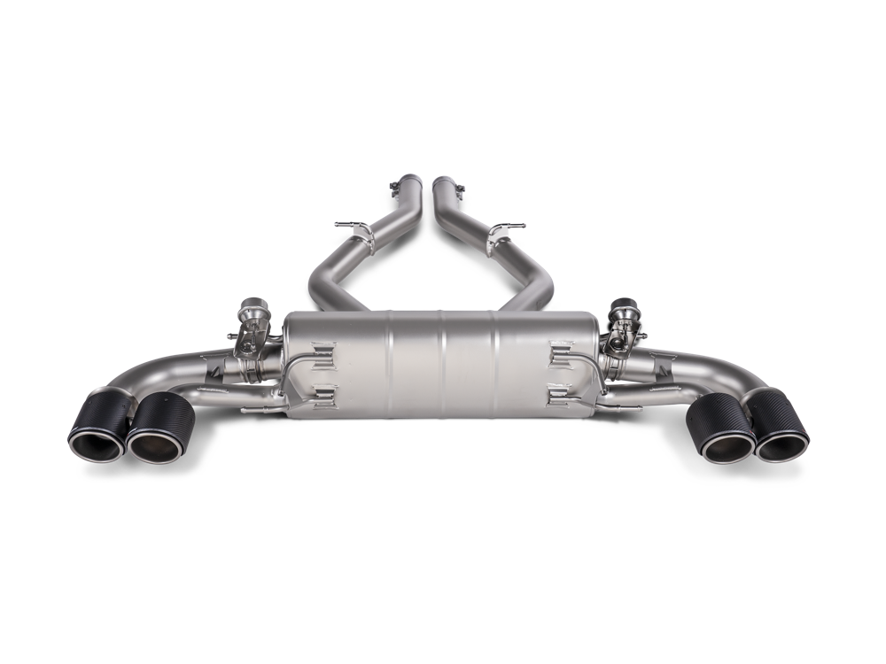 Akrapovic Slip-On Line (Titanium) for Alfa Romeo Giulia Quadrifoglio - ModsDirect