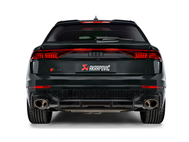Akrapovic Evolution Line (Titanium) for Audi 4M RSQ8 - ModsDirect
