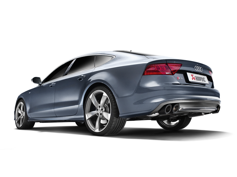 Akrapovic Evolution Line (Titanium) for Audi C7 S7 Sportback - ModsDirect