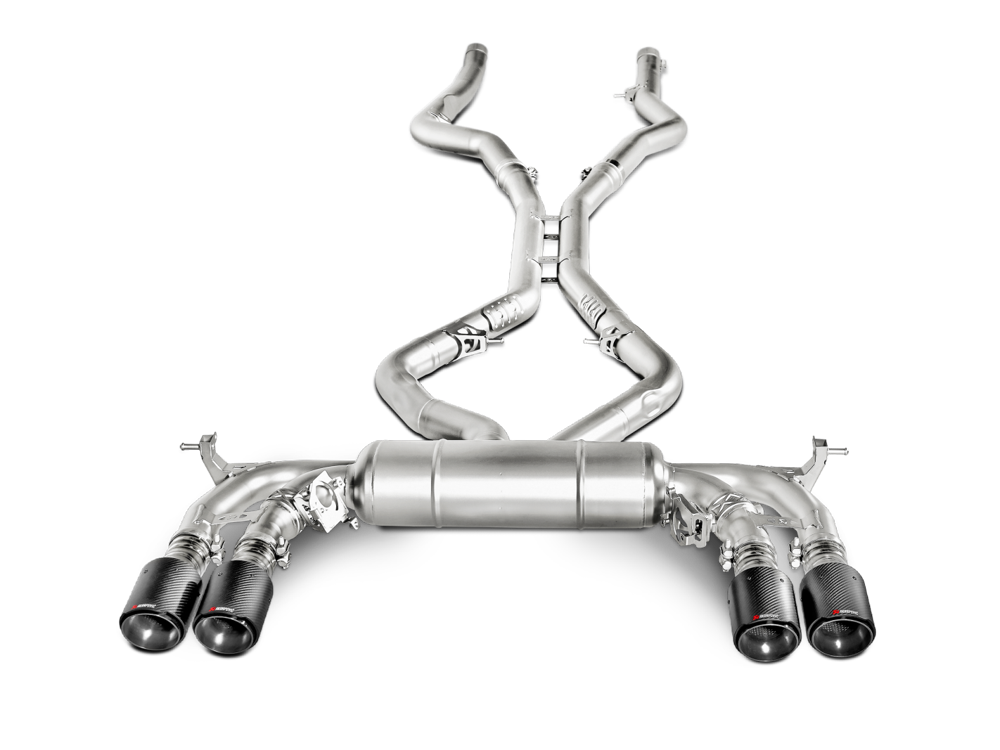 Akrapovic Evolution Line (Titanium) for X6M and X5M - ModsDirect