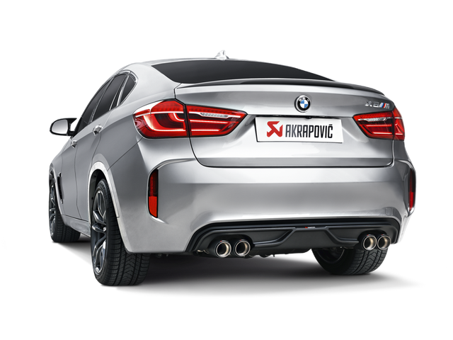 Akrapovic Evolution Line (Titanium) for X6M and X5M - ModsDirect