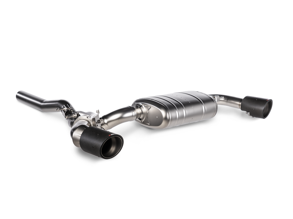 Akrapovic Slip On Line (Titanium) for BMW F40 M135i - ModsDirect