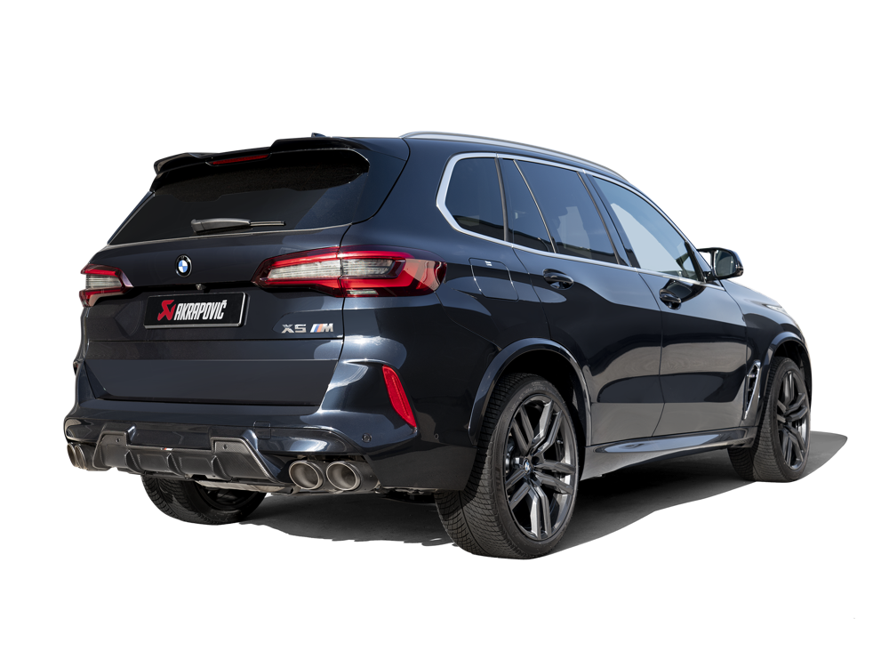 Akrapovic Slip On Line (Titanium) for BMW X5M / X6M (F95, F96) - ModsDirect
